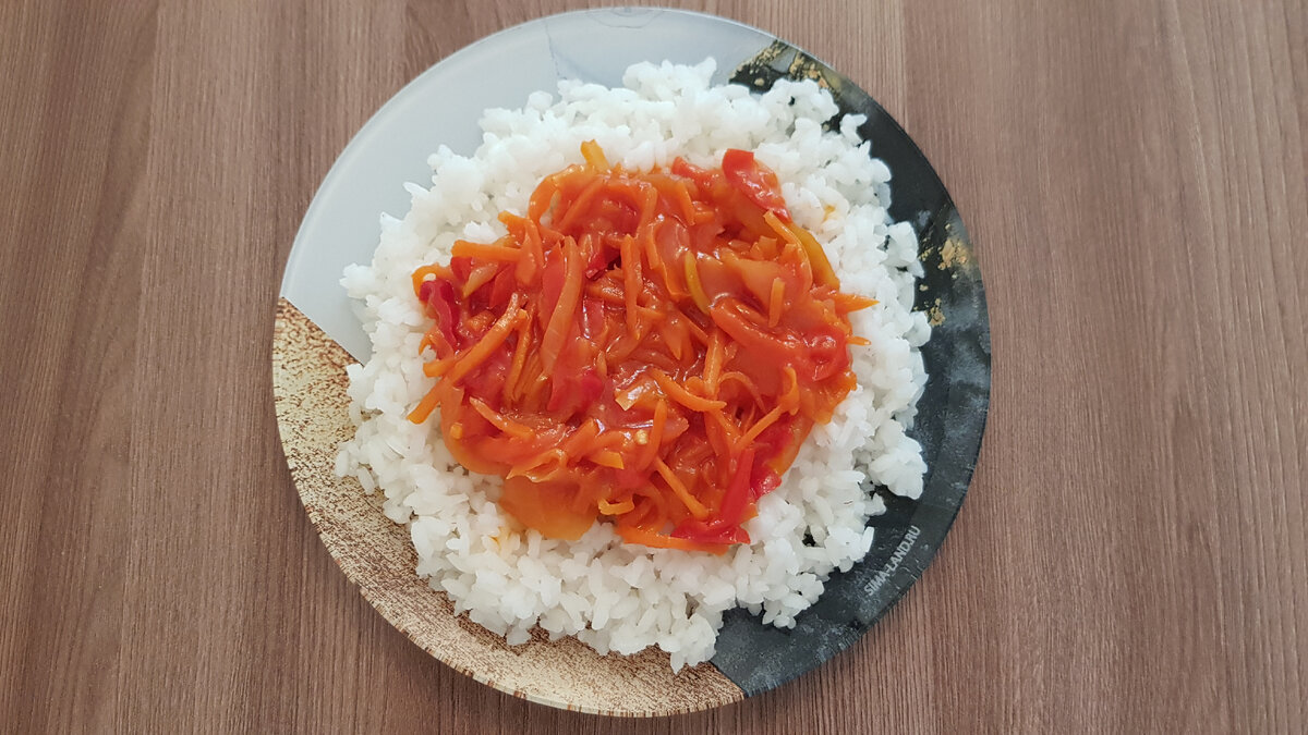 Рис "Увелка" Круглозерный и Закуска "Венгерская" Дядя Ваня