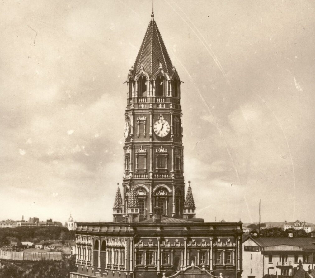сухаревская башня старые