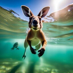 Иллюстрация к шутке кенгуру