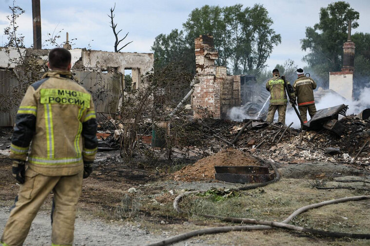    Первый пожар пришел со стороны Березовского