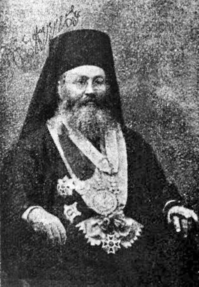 Архиепископ Синайской горы Порфирий III (Павлинос), рукоположивший Порфирия Кавсокаливита в священники. 