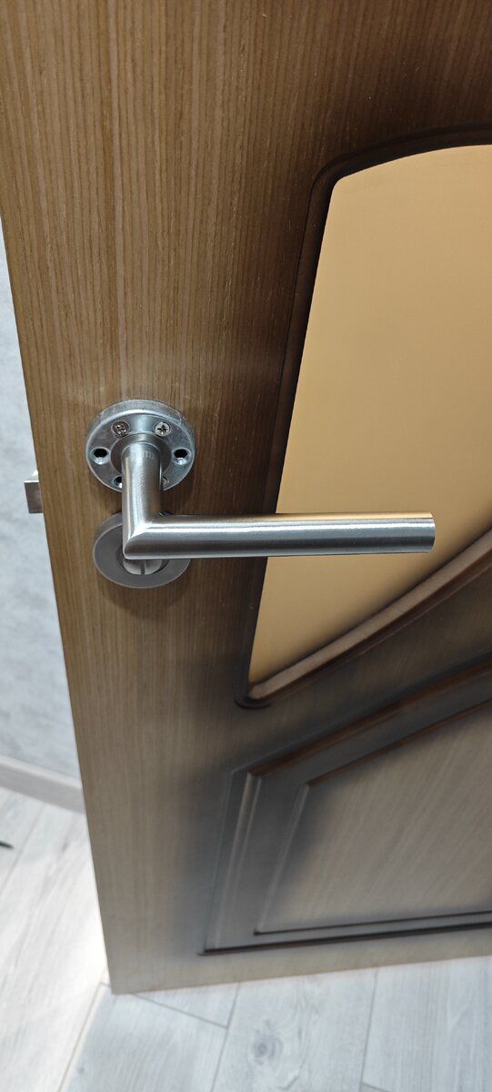 Крепление ручки без розетки. 