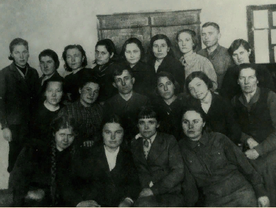 Педколлектив 1942 год