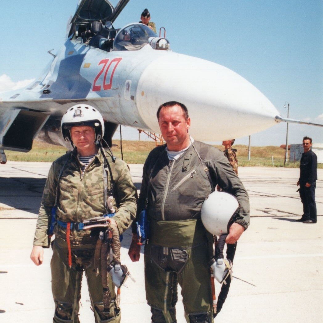 Тимур Апакидзе, Мечислав Савицкий. Саки. Тренировочный комплекс "Нитка". Фото из архива музея