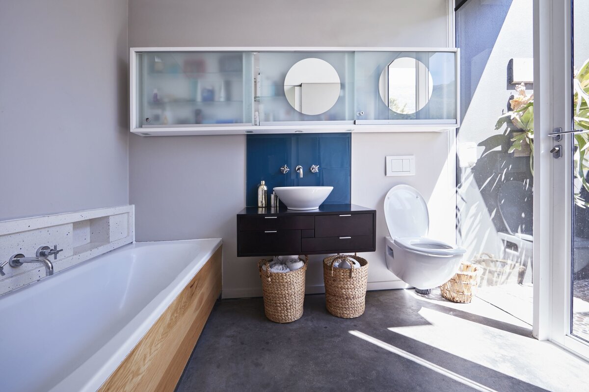 Компактная ванная комната с туалетом фото дизайн