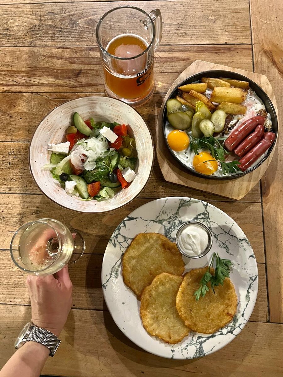 Классические картофельные драники и сковорода по-белорусски 