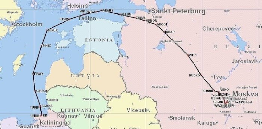 Сколько лететь от Москвы до Калининграда по времени в 2023 году ...