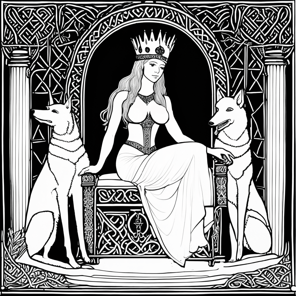 Песнь Лели. Рис. А. Асова.