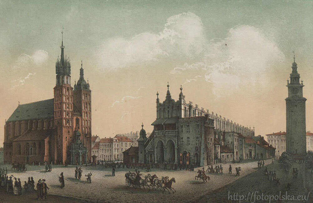 Краков XIX век.