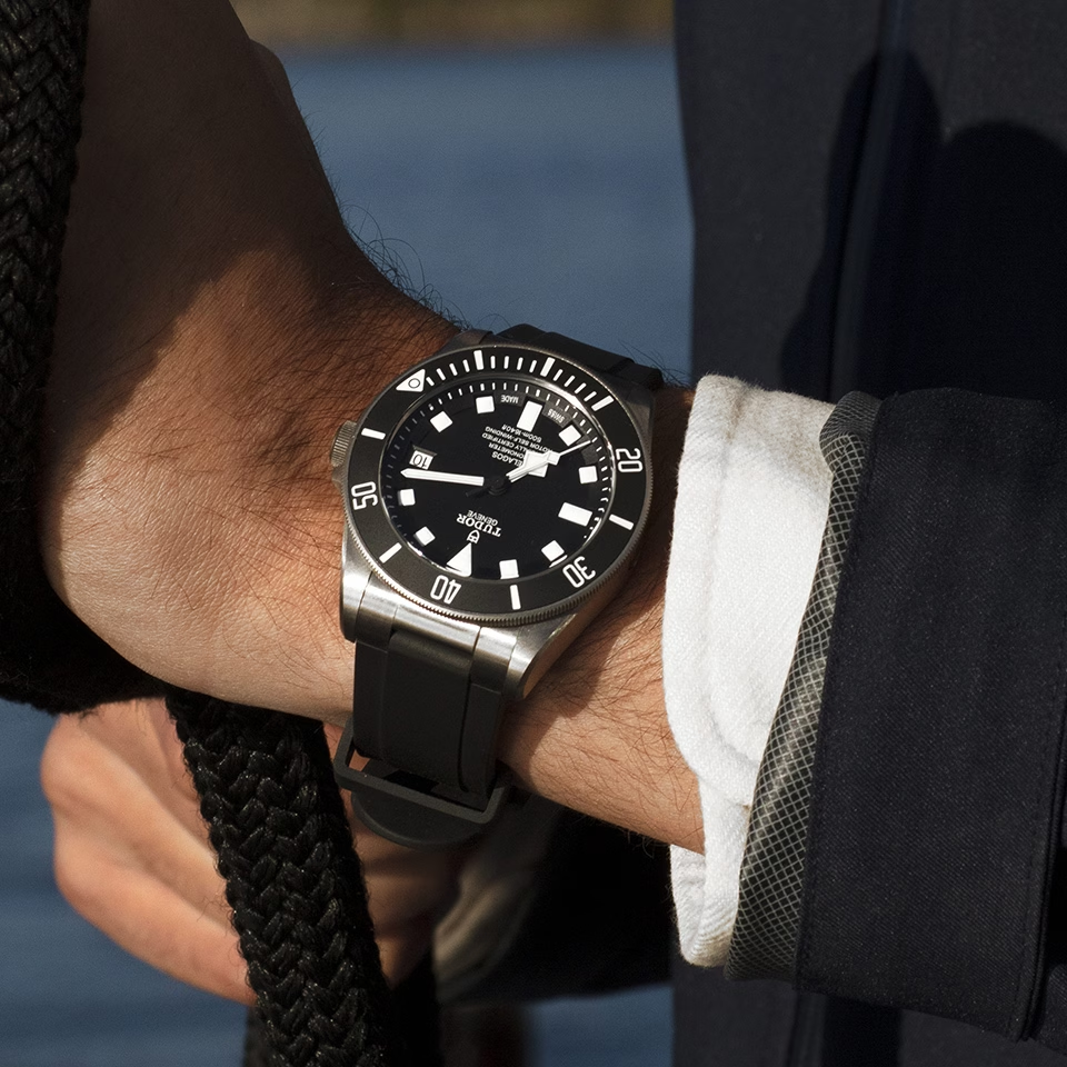 Часы Tudor Pelagos в 42 мм корпусе из стали и титана