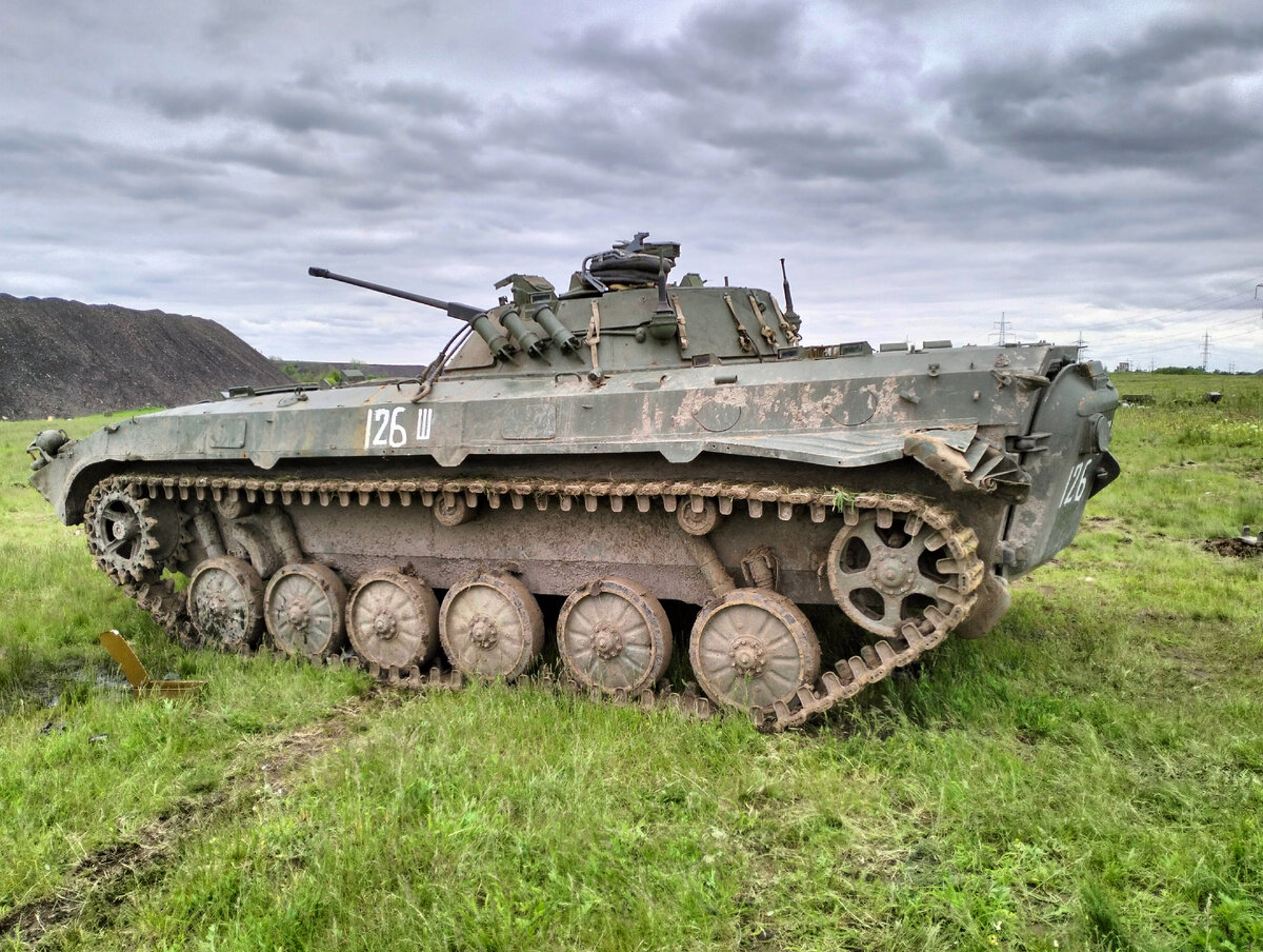 На полигоне 