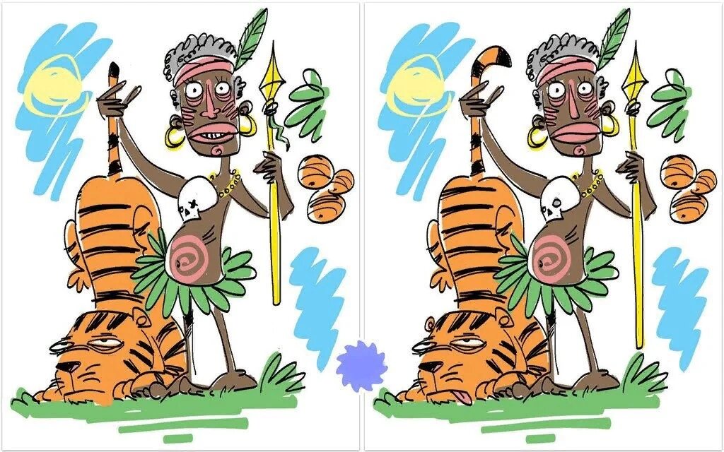 Сколько отличий заметили вы? Напишите ответ в комментариях. 