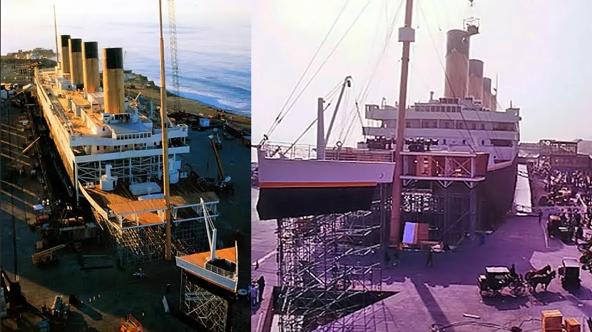 Titanic vs cruceros actuales