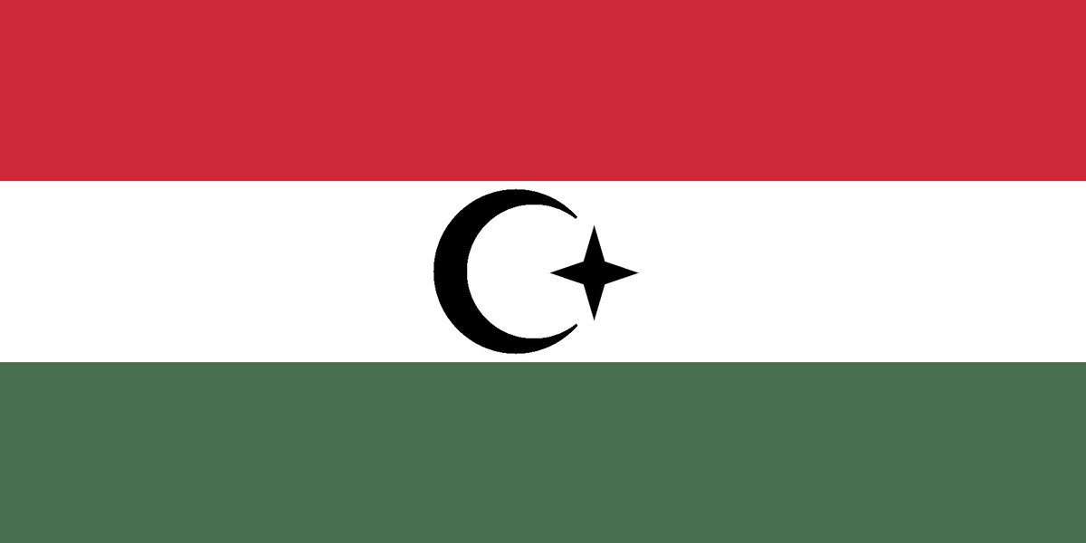 Флаг Венгерской Исламской Республики