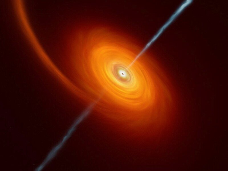    ИИ улучшил первое в истории фото чёрной дыры и раскрыл новые детали