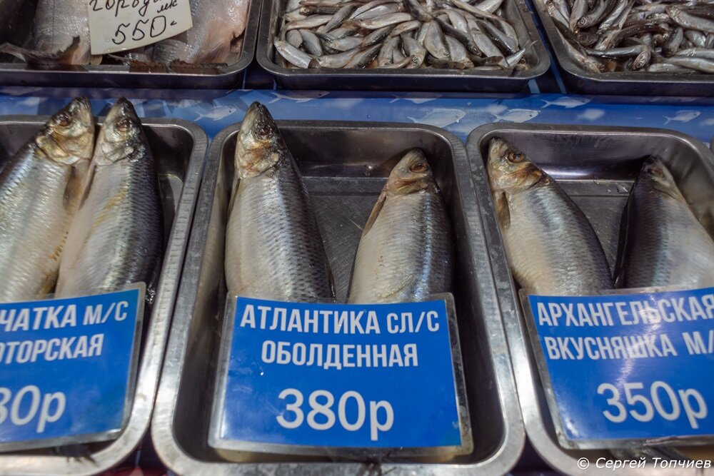 Цена вот такая на селёдку