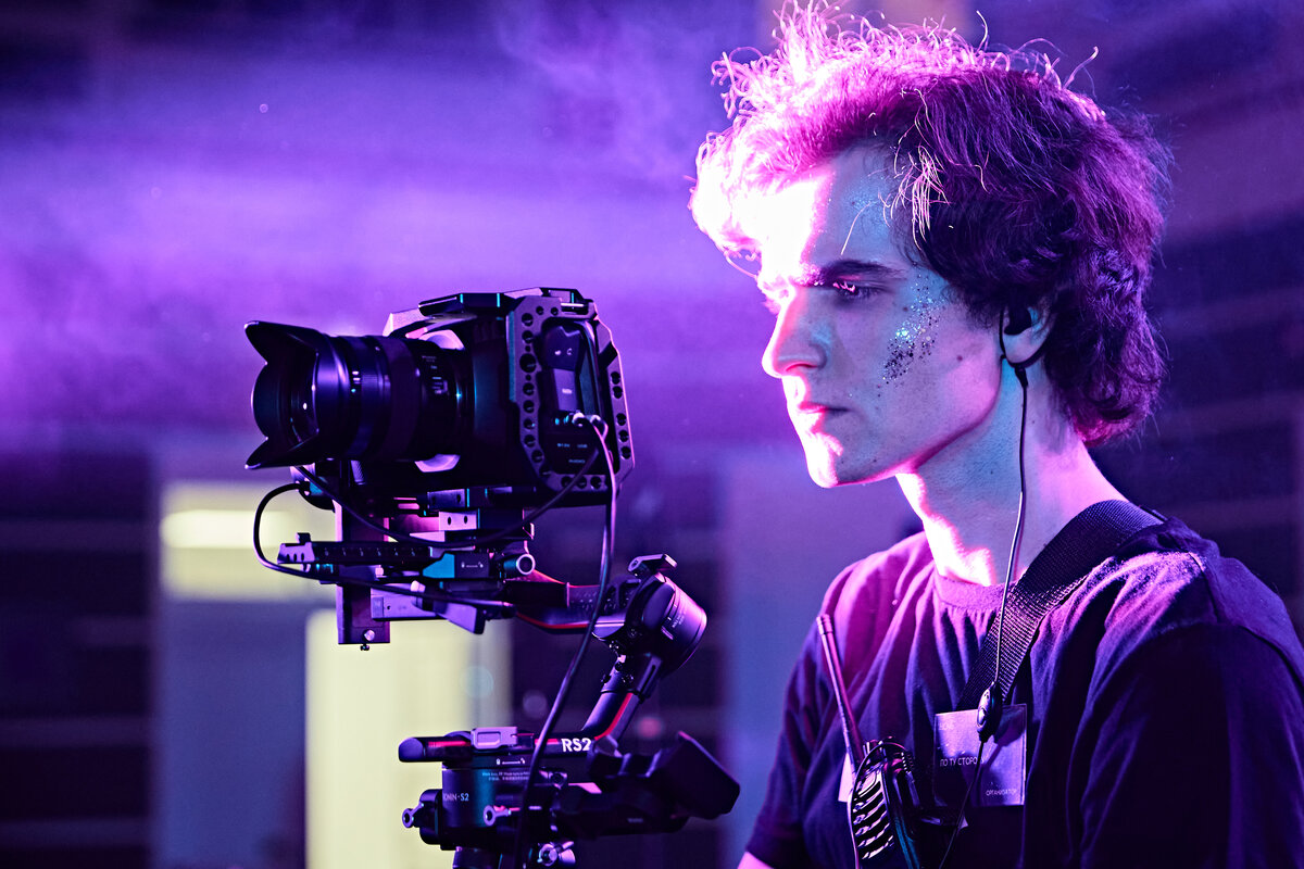 Никита снимает фестиваль «НОЧЬ», 2023 год