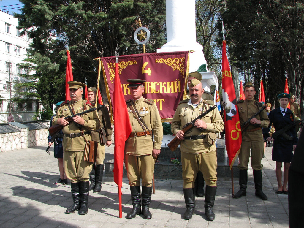 Митинг в честь Дня освобождения Балаклавы. 2016 г. Фото Л. Пыховой