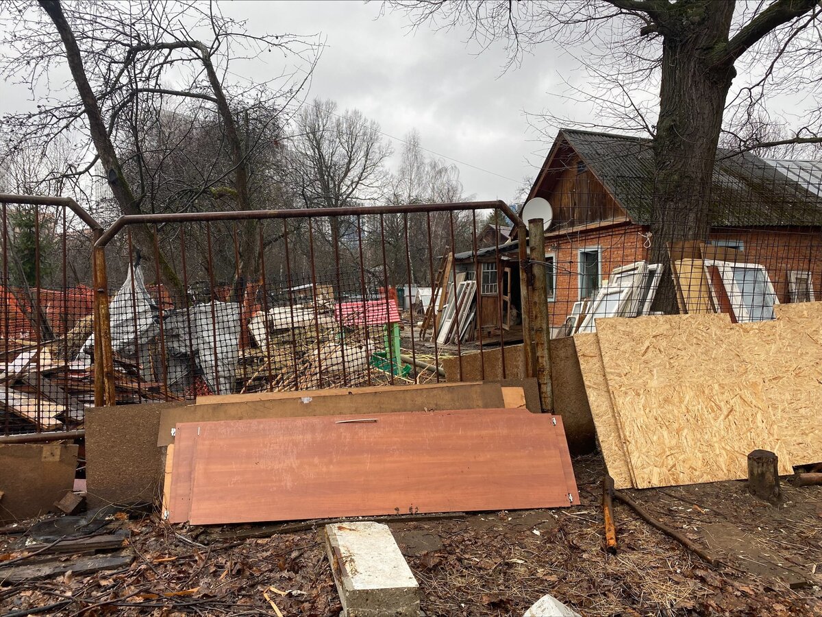 Это одна из последних фотографий. За забором видно коз.