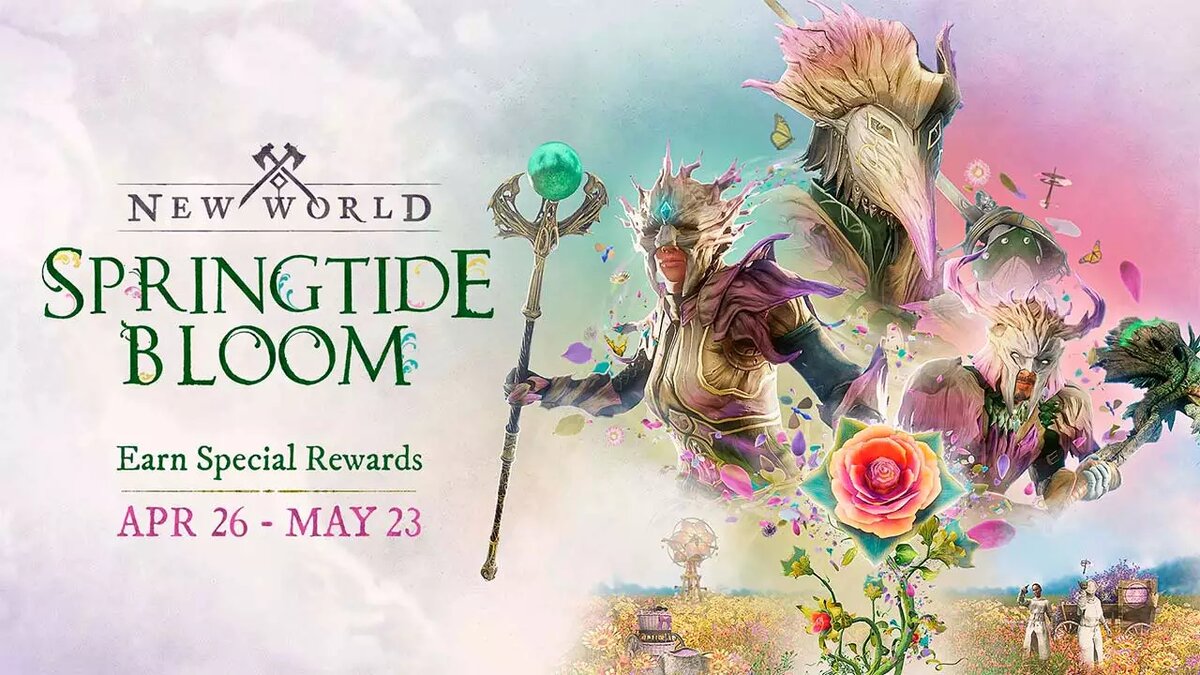 New world springtide bloom