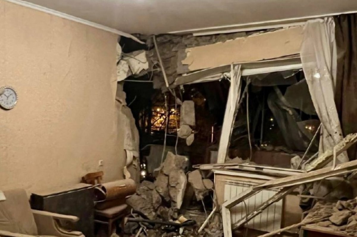    В результате взрыва в Белгороде вечером 20 апреля пострадали две женщины