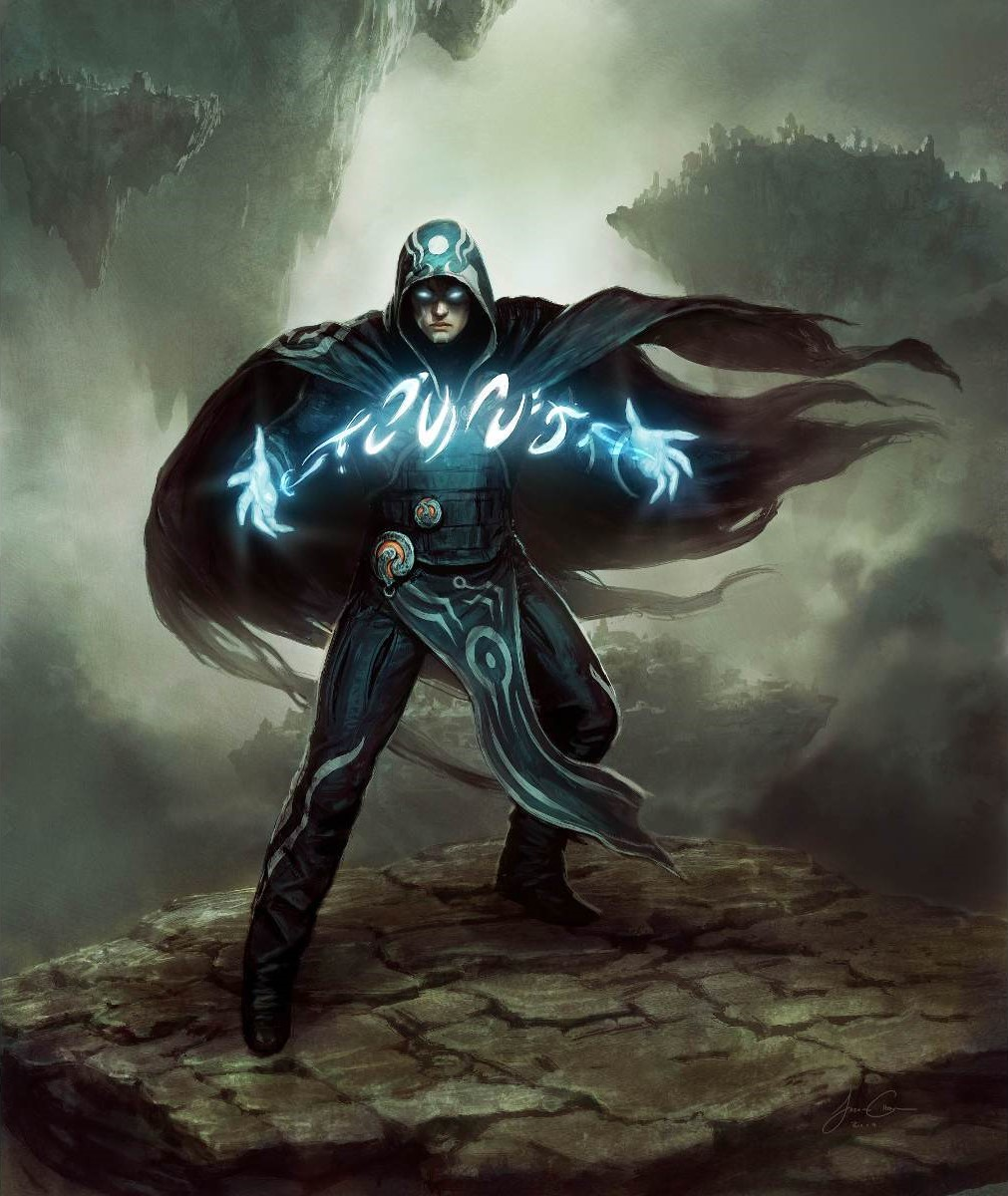Jace, the Mind Sculptor (Worldwake) - art by Jason Chan