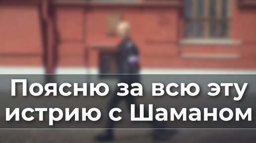 Поясню за всю эту историю с Шаманом