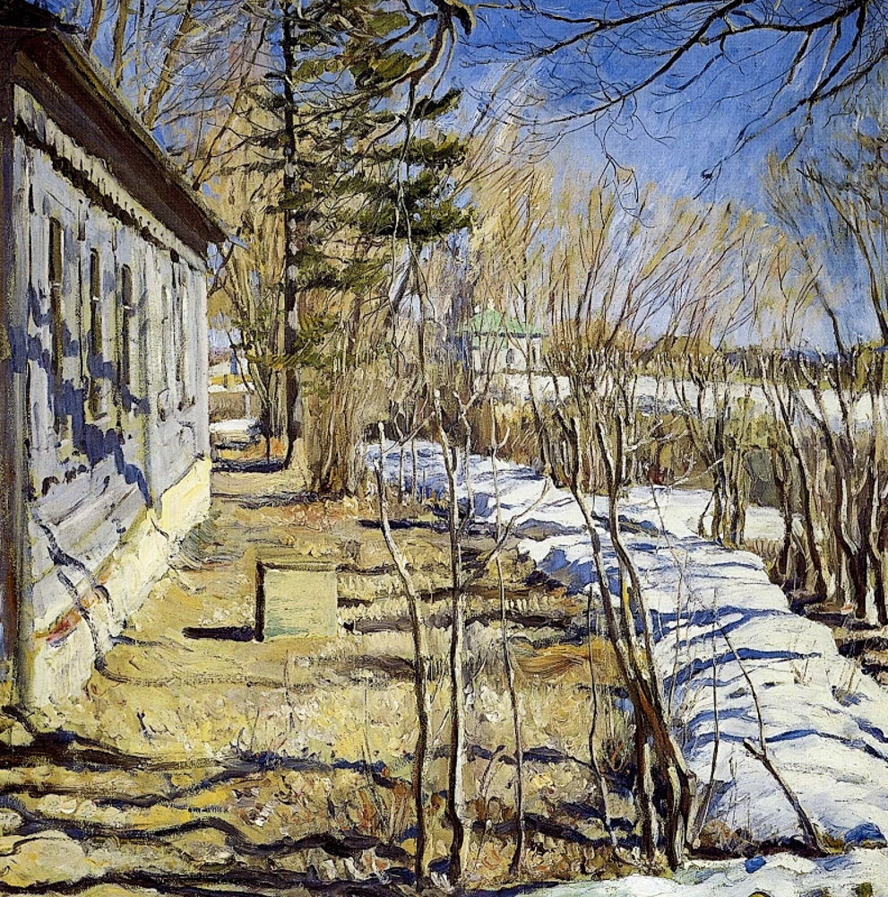 Художник Сергей Виноградов "Весна"