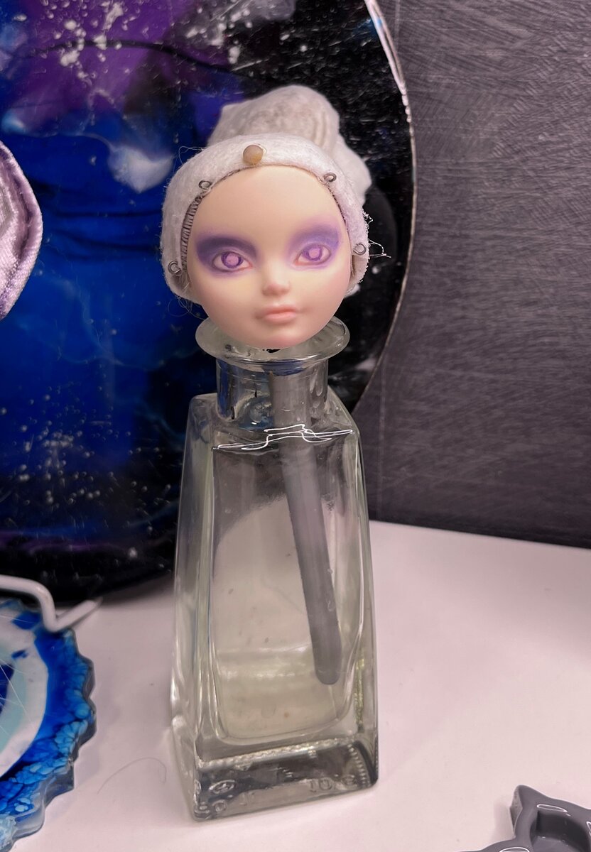 Мотылек ООАК Ночные отражения