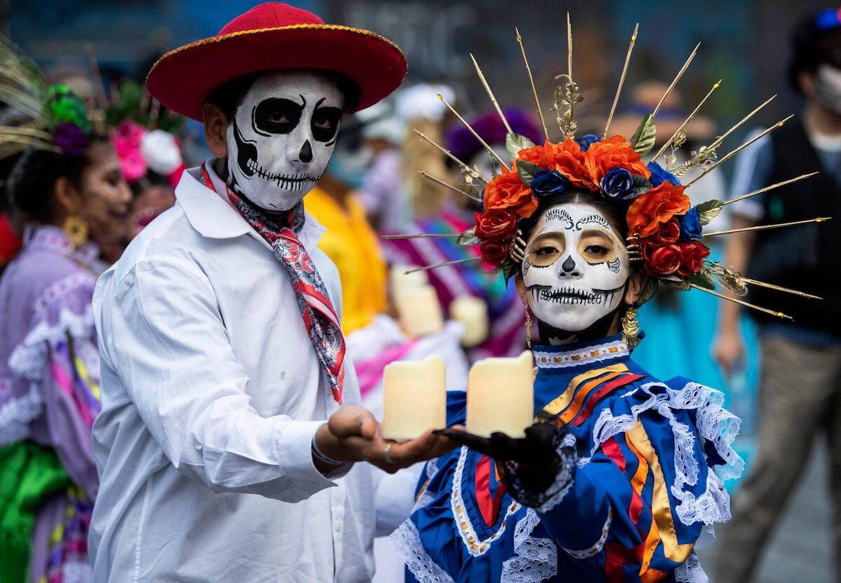 Мексика день мертвых