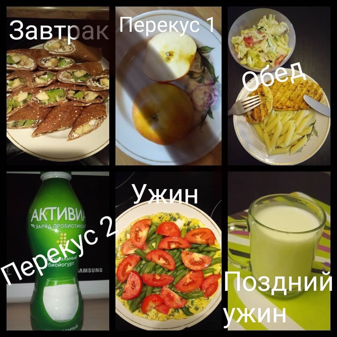 Варианты перекусов на пп