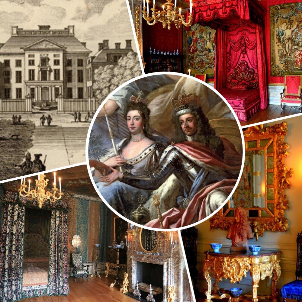 Вильгельм III и Мария II. Покои монархов. 