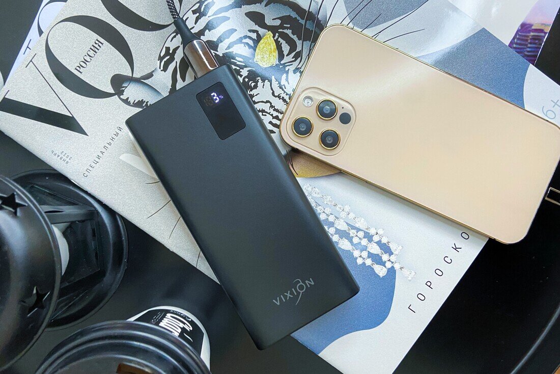 Зарядить смартфон или ноутбук без розетки – легко! Power Bank Vixion |  VIXION.RU | Дзен