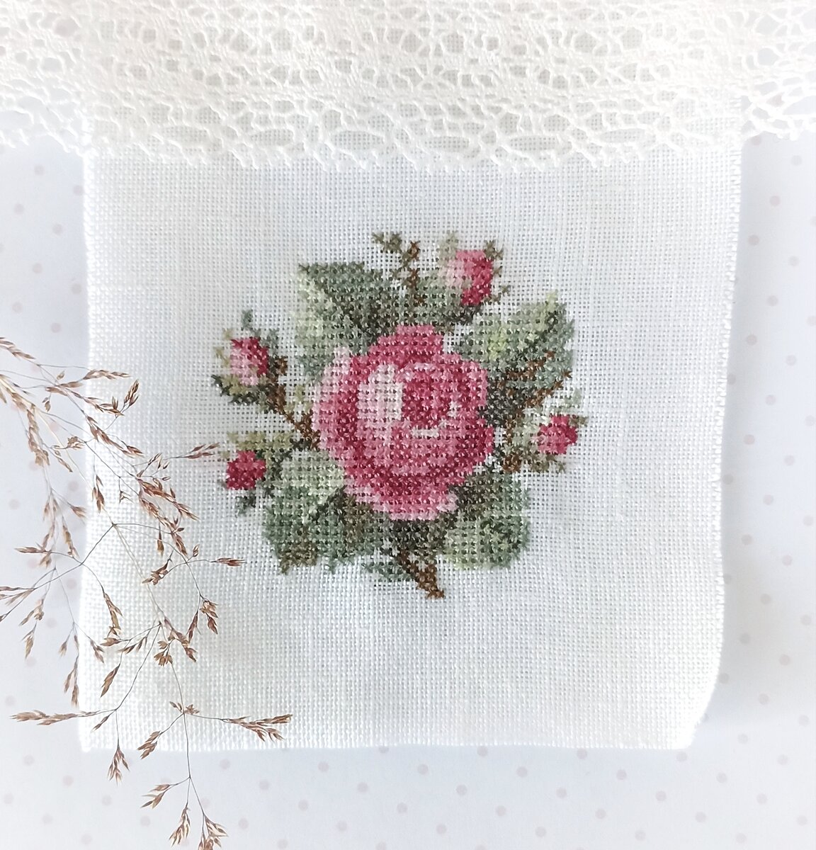 Вышиваю на равномерке Эдинбург 