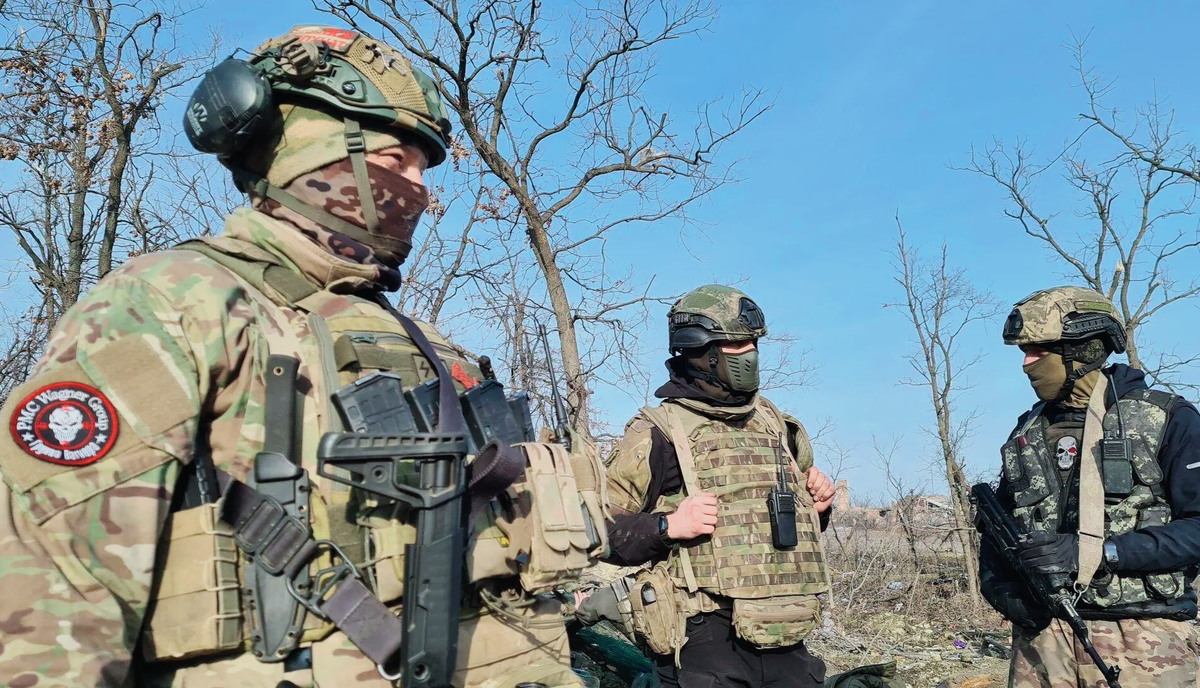 Бойцы вагнера вступили в бой