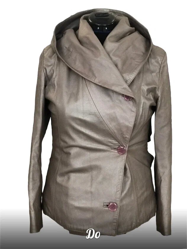 Переделка старой кожаной куртки. Ателье Ирины Берзиной.