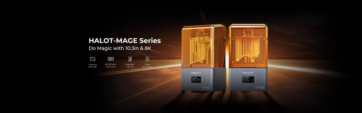 Creality запускает новаторские 3D-принтеры  HALOT-MAGE серии 8K