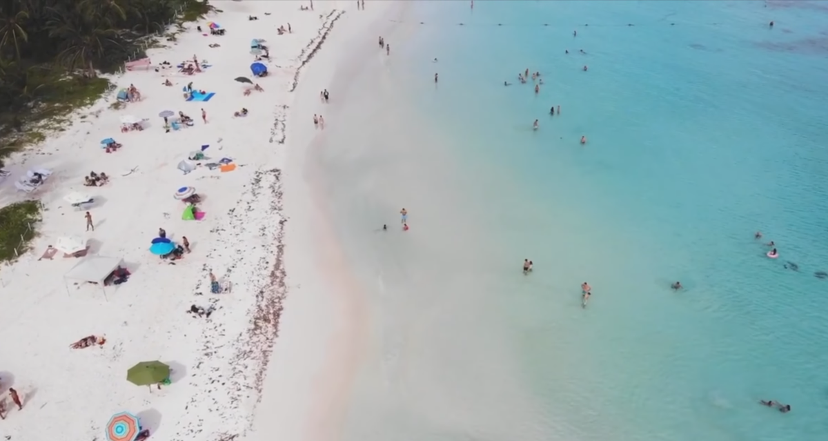 Полуостров Юкатан. Белоснежные пляжи