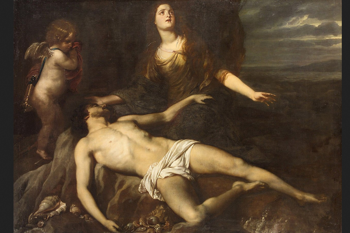 Ян ван ден Хеске. "Геро обнаруживает мертвого Леандра"