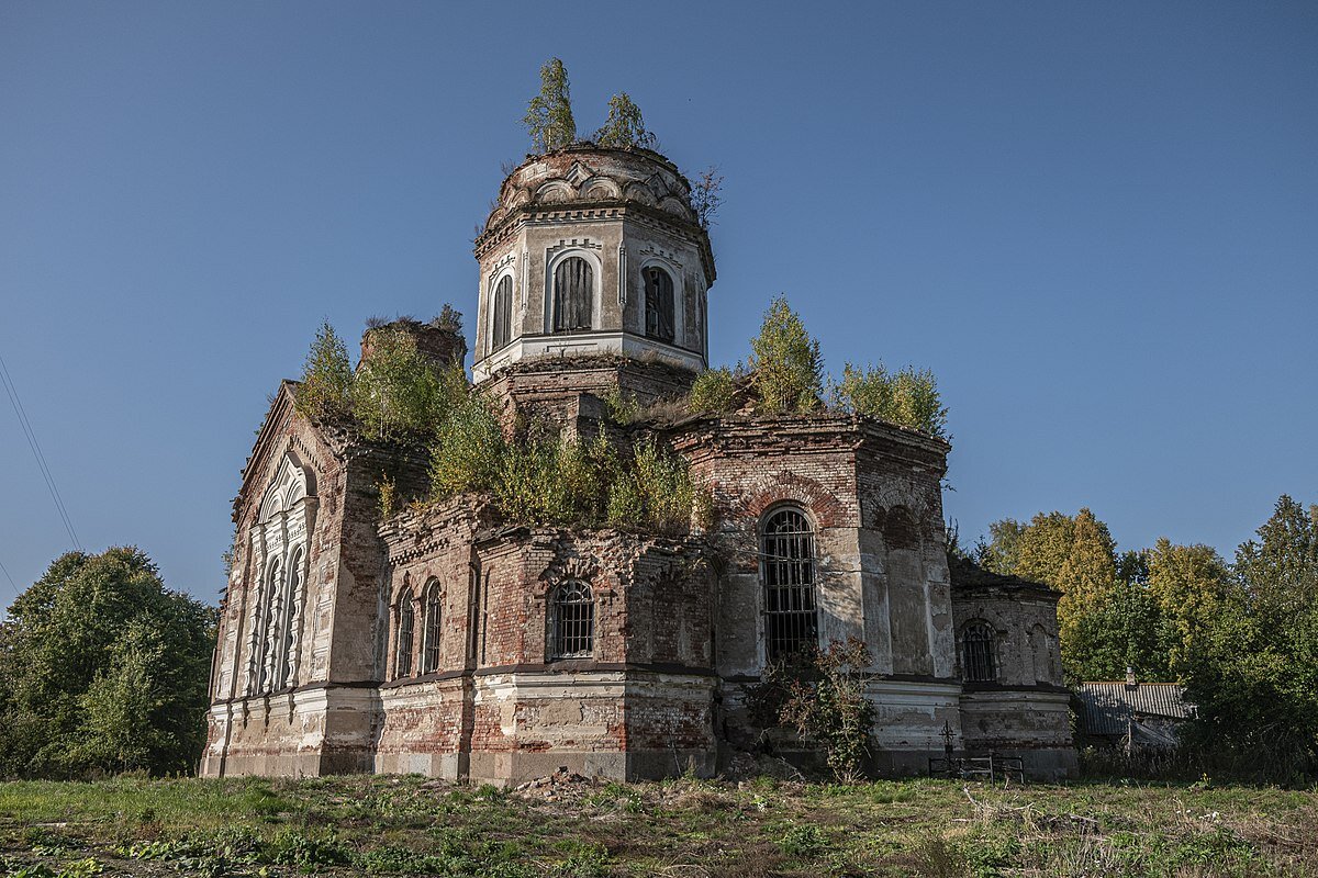 Церковь Вознесения Господня в д. Самро