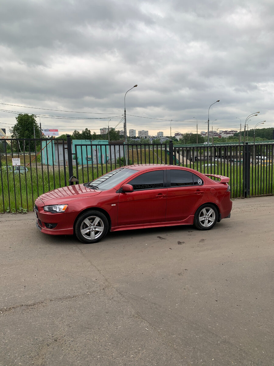 Оклейка Mitsubishi Lancer 10