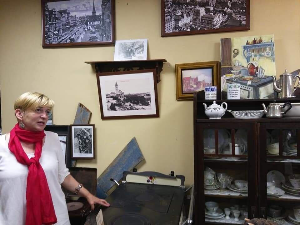 Лариса Быстрова, директор музея "Колесо истории" в Светлогорске. Фото: Мария Проппер