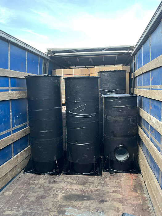 Стальные канализационные колодцы