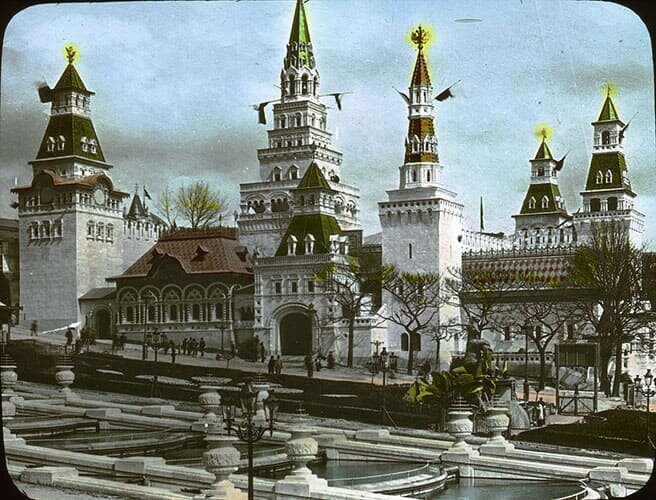 Русский павильон в Париже на Всемирной выставке 1900 года.