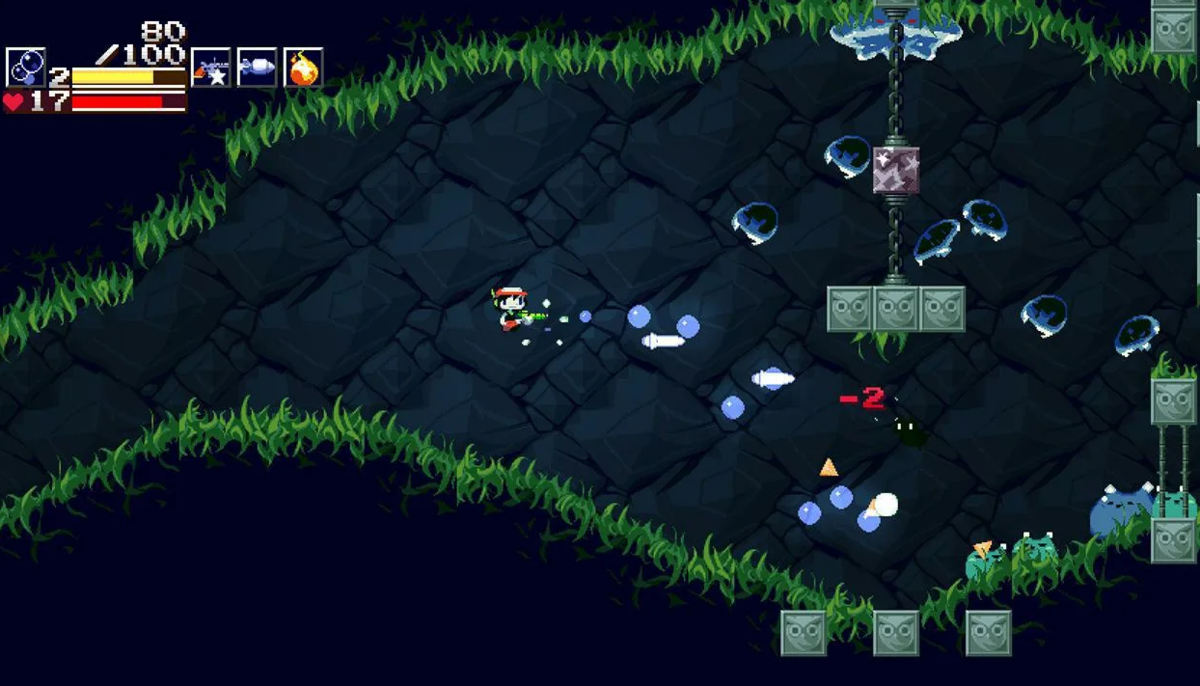 Скриншот из игры "Cave Story" (изображение взято из сети)