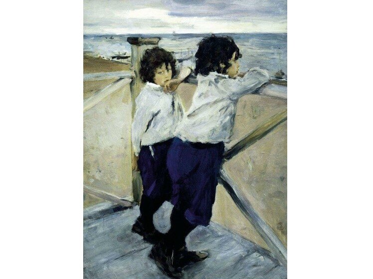 Валентин Серов. Дети (Саша и Юра Серовы). 1899. Государственный Русский Музей