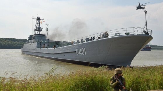   Вооруженные силы РФ уничтожили последний боевой корабль ВМФ Украины "Юрий Олефиренко" Даниил Шалонников