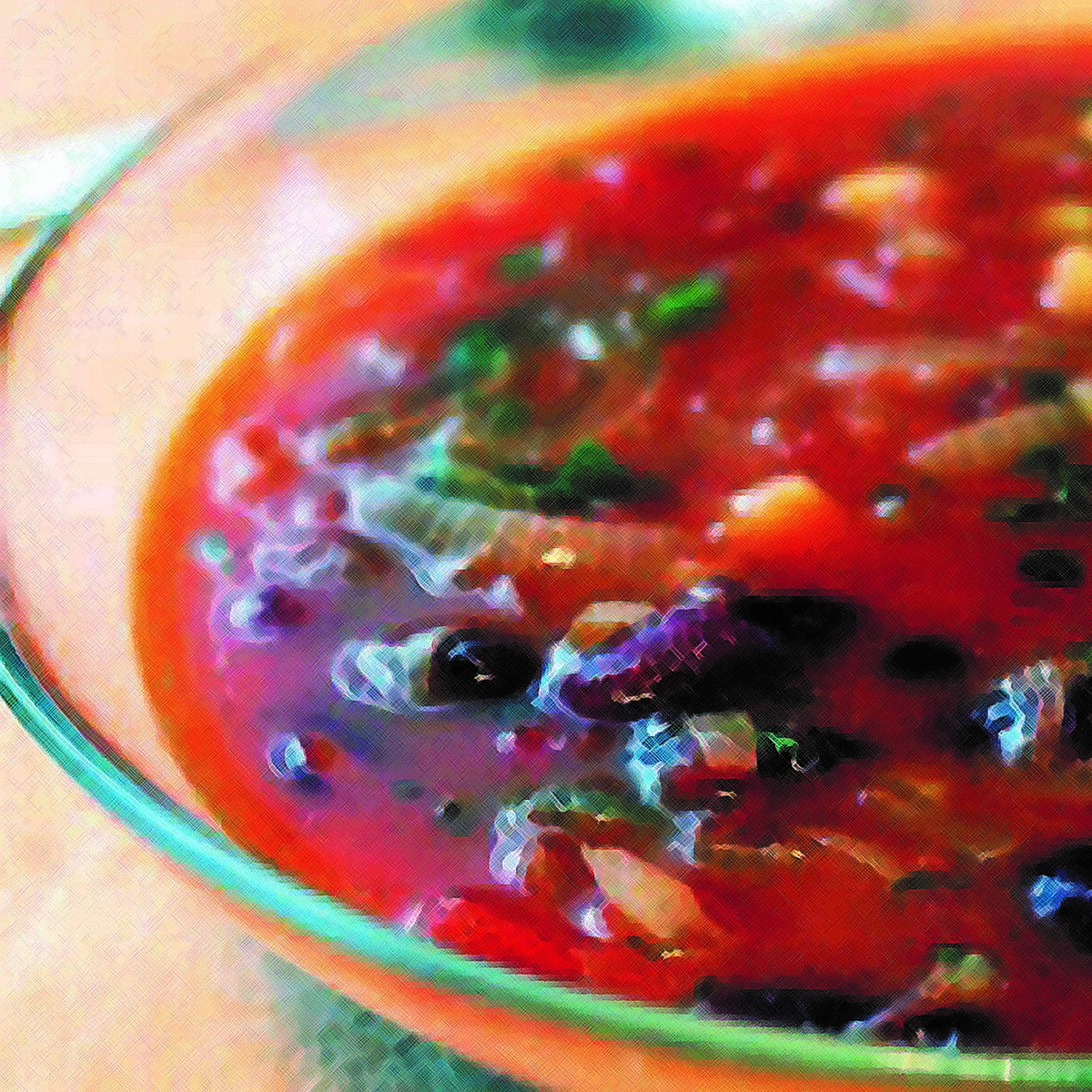 Художественное изображение готового блюда