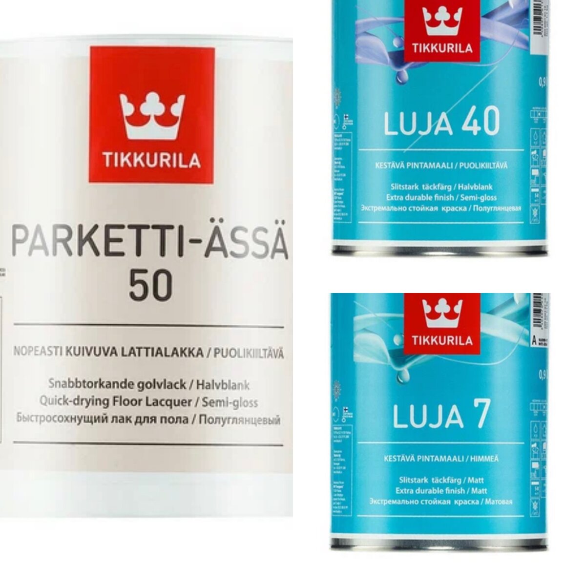 Это не реклама, просто банки у Тиккурилы красиво оформлены, коллаж получился яркий:)