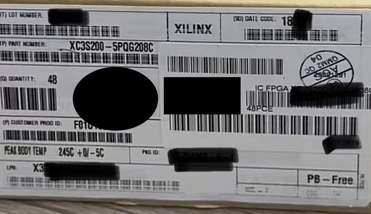 XILINX Series XC3S200-5PQG208C